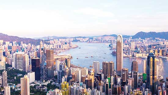 cityscape of Hong Kong