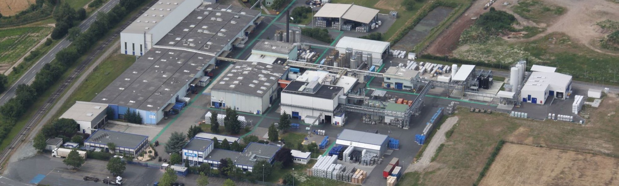 Nalco Water plant in Biebesheim, Germany