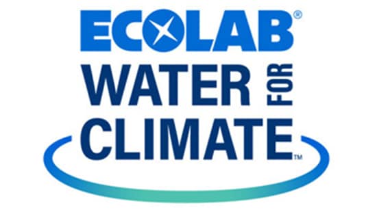 Ecolab Water for Climate logo