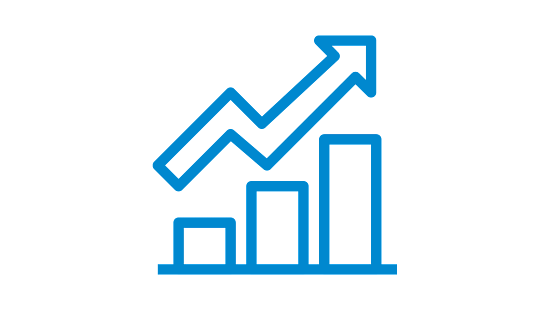 Icons that align to the Institutional value proposition and story